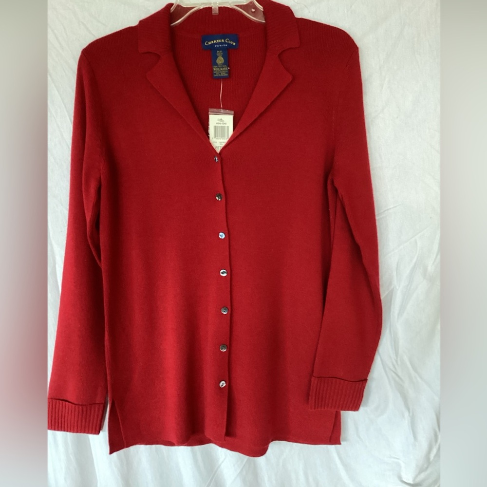 Charter Club classic cardigan